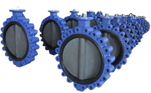 دریچه کنترل پروانه ای نوع لوگ متحدالمرکز پوشش/نقاشی